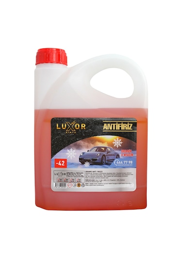 Luxor Kimya 4 Mevsim -42 Turuncu Antifriz 3 Litre