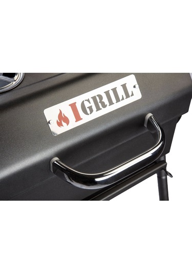 Igrıll Barbekü Cube 402 Mm Kömürlü Mangal Siyah