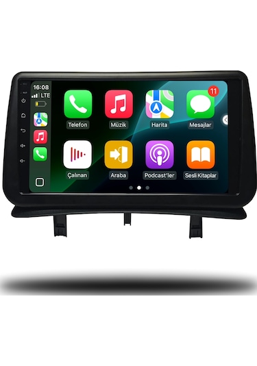 Caros Renault Clio 3 2005-2011 Android Multimedya 4gb Ram 32gb Hafıza 10"