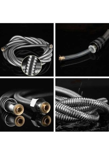 Tongxida Bosphorusboutique Uzun Püskürtme Patlamaya Paslanmaz Lezzetli Hq Hortumu G1/2 Esnek Ekstra Duş Duş Dayanıklı Çelik Bo Diğer