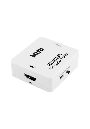 Alfais 4552 Hdmi To Av Rca Tos Çevirici Dönüştürücü Adaptör