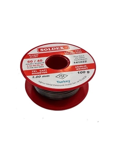 Soldex 60/40 1 MM 100 G Lehim Teli