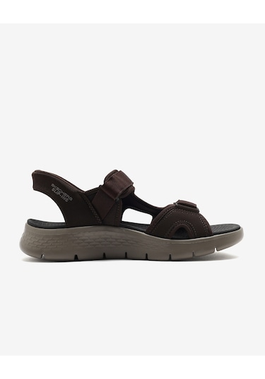 Skechers Go Walk Flex Sandal - Easy Entry Erkek Kahverengi Sandalet 229210 Brn Kahverengi