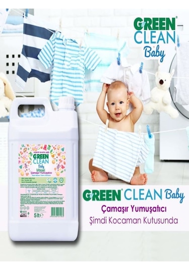 Green Clean Baby Çamaşır Yumuşatıcı 5 L