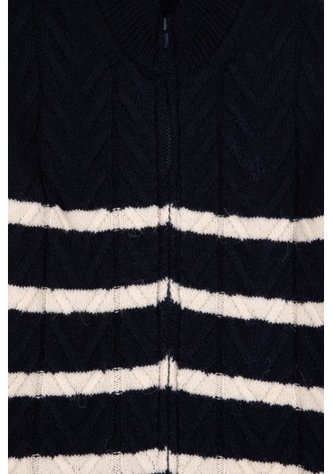 U.s. Polo Assn. Erkek Çocuk Lacivert Hırka Triko 50295651-vr033 Lacivert