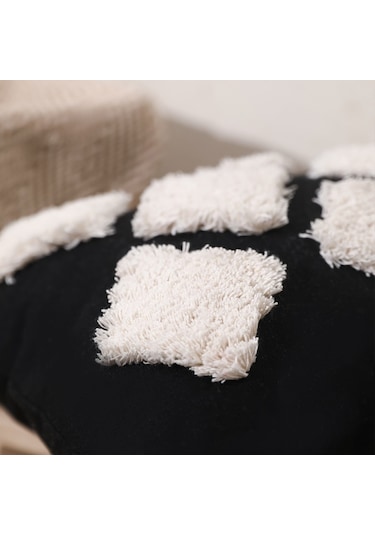 Wezone Nordik Bohemya Tarzı Ofis/hotel Yastık Kılıfı, Tassel Dokuma, 45x45cm, Toplu Alım Seçeneği Kumaş Sadece, Dolgu Yok Diğer