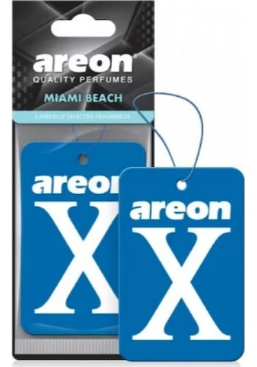 Areon X Miami Beach Oto Araç Kokusu Mavi Mavi