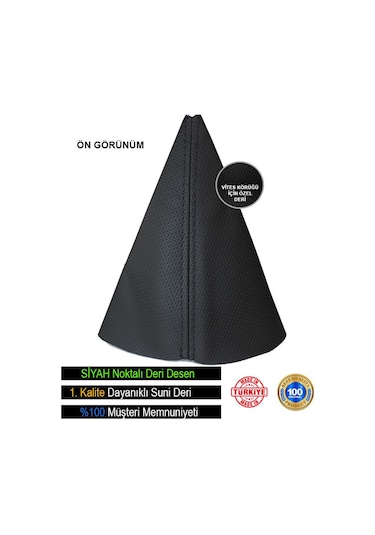 Subaru Outback Siyah Nokta Desenli Deri Spor Dikiş Vites Körüğü