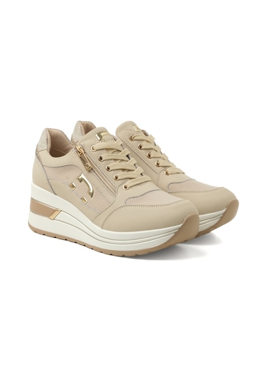 Beıge Sneaker Günlük Kadın 2l5111dm Donna Serena Varıante 511 Bej