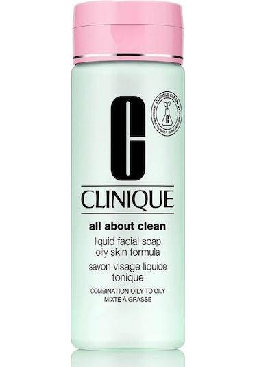 Clinique All About Clean Liquid Facial Soap Oily Skin Formula 200 ML