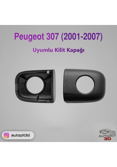 Peugeot 307 2001 2007 Uyumlu Kapı Kilit Kapağı
