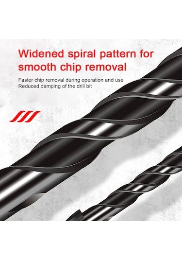 Hallow Yg8 Karbür Dört Kenarlı Crossdrill Bit Set 10 Adet