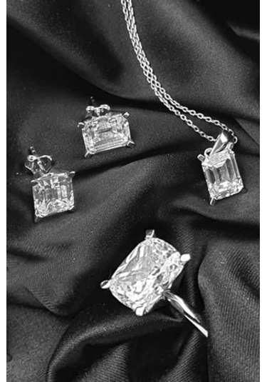 Sky Dıamond Gümüş Takı Seti (516767324)