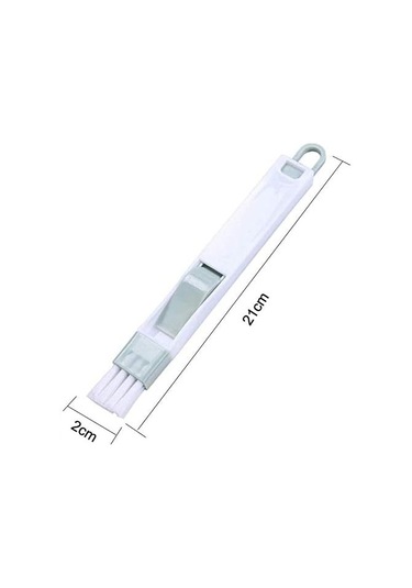Pencere Yuvası Temizleme Fırçası, 4'lü Paket 2'si 1 Arada Oluk Te