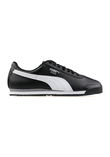 Puma  Roma Basic Unisex  Siyah - Beyaz - Gümüş Sneaker