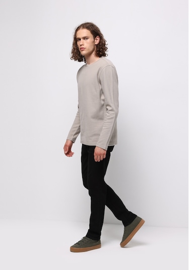 Colins Regular Fit Orta Bel Daralan Paça Erkek Black Black Denim Pamuklu Jean Pantolon Cl1071698 Q1.v1 Dn06270 Siyah