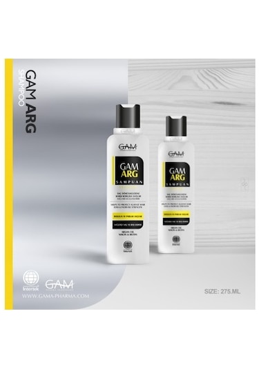 Gam Arg Saç Dökülmelerine Karşı Şampuan 275 ML