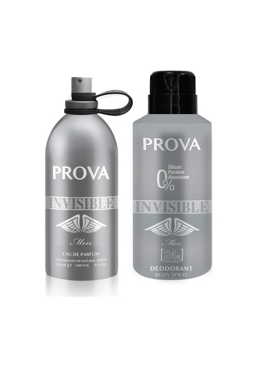 Prova InvisiErkek Parfüm EDP 120 ML + Deodorant 150 ML