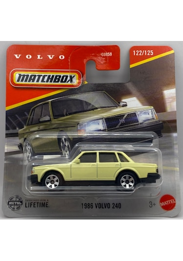 Matchbox 1986 Volvo 240 Resimdeki Renk