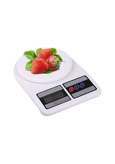 Hassas Mutfak Tartısı Terazi 10 Kg 1 Gr 5365 Çok Renkli