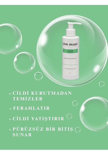Pink Magic Arındırıcı Yüz Temizleme Jeli 200 ML
