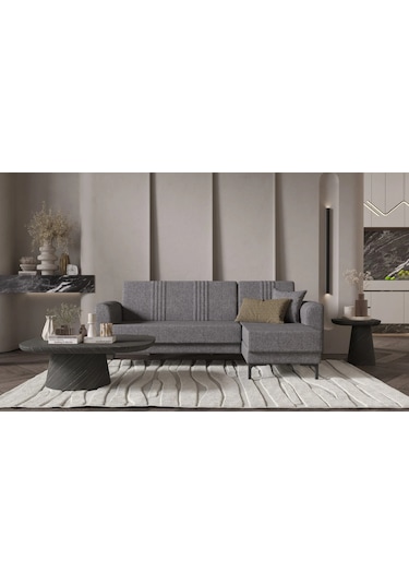 Rio Köşe Takımı Gri Gri