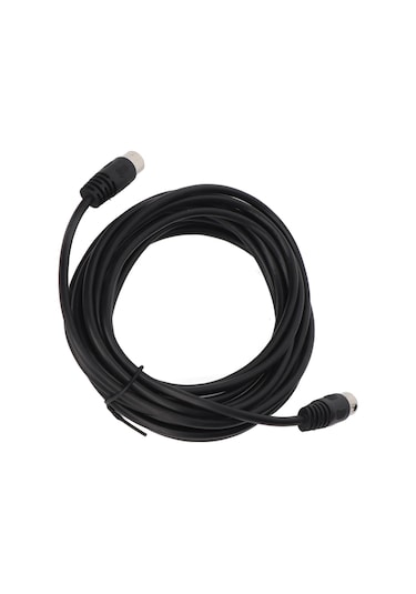 Springsun 5m Dın 8pin Erkek-erkek Bağlantı Kablosu - Çift Koruma, Saçma Sızma Reduksiyonu, Net Sinyal Aktarımı, Pvc Malzeme