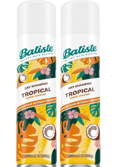 Batiste Tropical Kuru Şampuan 2 x 200 ML