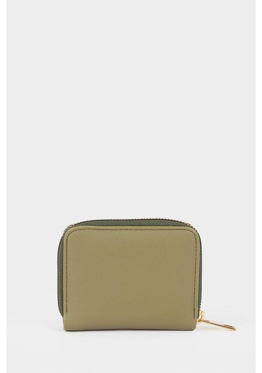 Defacto Kadın Suni Deri Cüzdan F6796axnskh104 Haki-kh104