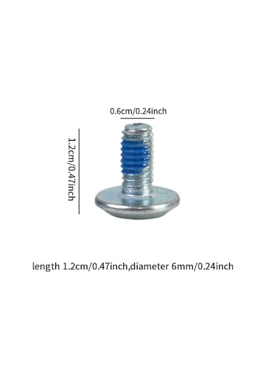 Homyl Satır Içi Paten Vidası Dıy Onarma Söz Konusu 8pcs-m6-12 8pcs M6 12 Çok Renkli