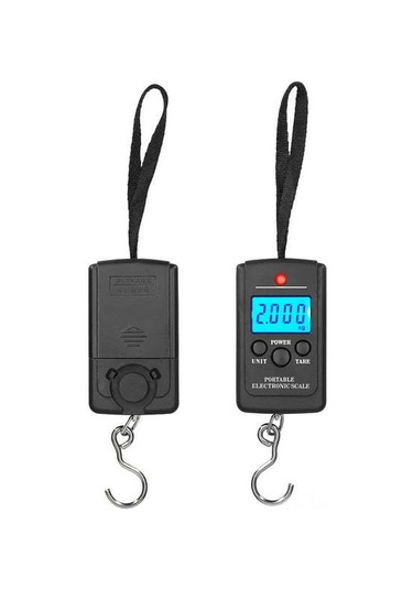 Maiyame 40kg Taşınabilir Dijital Bavul Terazisi - El Tipi Seyahat Çantası Ağırlık Ölçer, Lcd Ekran, Kg/lb/oz