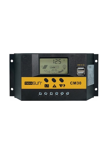 Mexxsun 30 A Amper 12 24 V Volt Şarj Kontrol Cihazı Regülatör