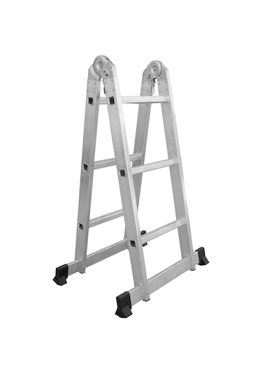 Beykon 3 + 3 Basamaklı Çift Taraflı Çok Amaçlı Katlanır Merdiven