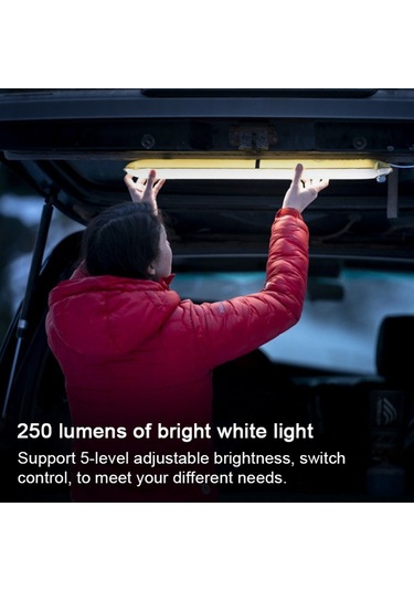 Reedark Ztarx Şişme Led Kamp Lambası - 250 Lümen, 5 Parlaklık Seviyeli, Usb Şarjlı, Mıknatıslı Balıkçı Ve Kamp Aydınlatması Yeşil