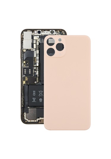 Apple Uyumlu iPhone 12 Pro Max İçin Pil Arka Kapağı Altın Altın
