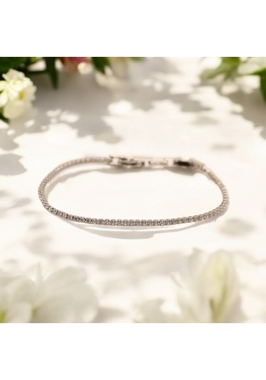 Casera's Kadın Bileklik Csr70124002 Gümüş - Gri