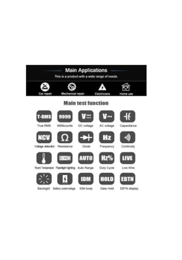 Bside S11 Akıllı Dijital Multimetre