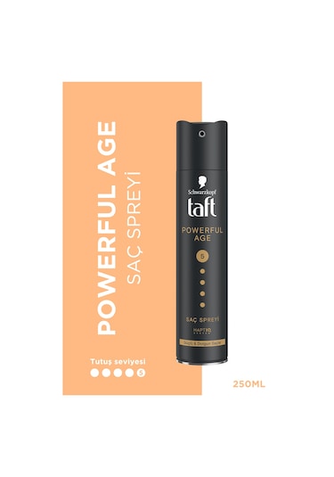 Schwarzkopf Taft Powerful Age Saç Spreyi 250 ML