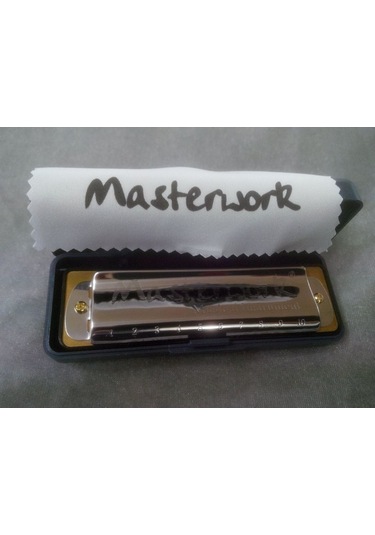 Masterwork 10 Delik C Chromatic Metal Kasa Özel Kutulu Mızıka