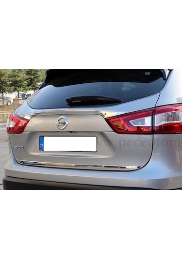 Nissan Qashqai Bagaj Alt Çıta 2014 - 2019 Krom Bagaj Çıtası