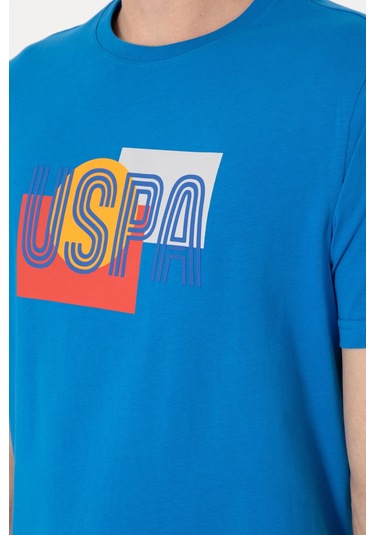 U.s. Polo Assn. Erkek Kobalt Tişört 50300593-vr077 Kobalt