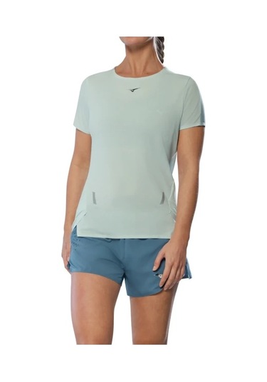 Tech Light Kadın Tişört Gri Çok Renkli