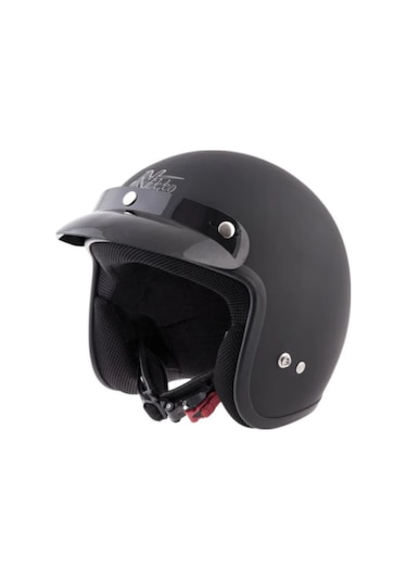 Nikko N313 Yarım Chopper Güneş Vizörlü Kask