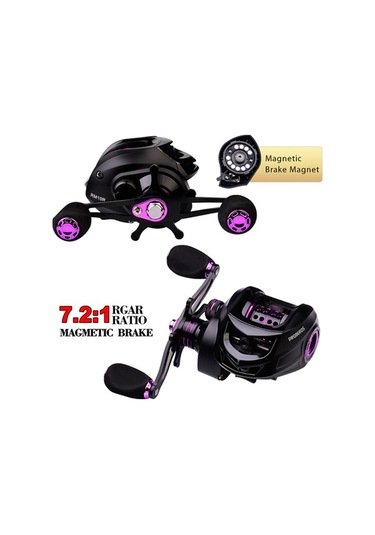 Novahub 3+1 Bilyalı 7.2:1 Hızlı Taşınabilir Olta Makinesi - Sol/sağ El Yem Atma Avcı Modeli