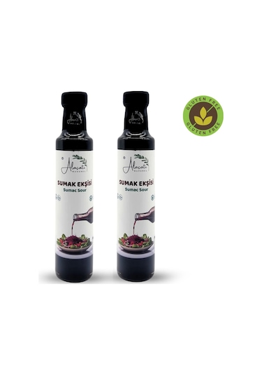 Alaçatı Natürel Sumak Ekşisi 340 Gr 2 Li
