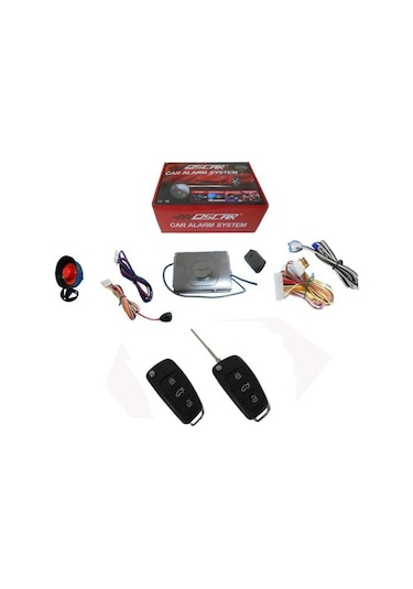 OSCAR OTO ALARM SUSTALI AUDİ TİPİ ANAHTARLIK OSN-458