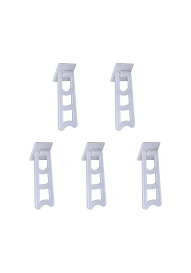 Beyaz 5 Adet Fotoğraf Çerçevesi Standı Ayarlanabilir Açı Yapışkanlı Destek Fotoğraf Ekranı Stand Braketi Arka Bacak Ayak Ofis Aksesuarı S