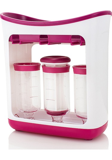 Reedark Yeniden Kullanılabilir Bebek Maması Saklama Çantaları - 10 Adet, Bpa İçermez, Bulaşık Makinesi Ve Dondurucu Uyumlu Kırmızı