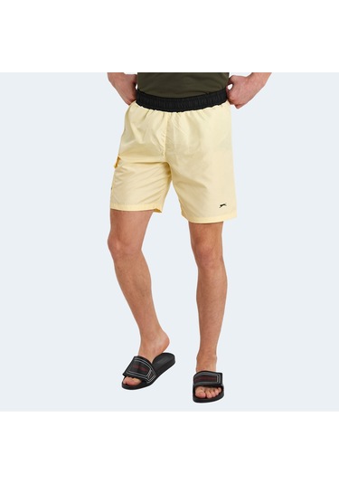 Slazenger RASMUS IN Erkek Cepli Deniz Şortu Sarı Mayo
