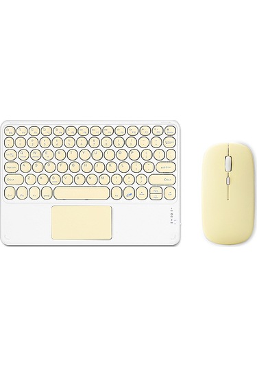 Samdoo Bt3.0 Kablosuz Şarj Edilebilir Ergonomik Klavye Seti - Android/ios/windows Uyumlu Diğer